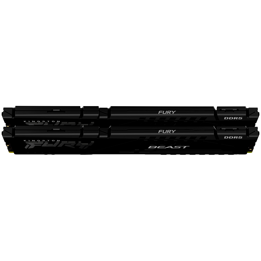 Комплект оперативной памяти Kingston FURY Beast (KF560C30BBEK2-64) [64 ГБ, DDR 5, 6000 МГц, 1.1 В, KIT]