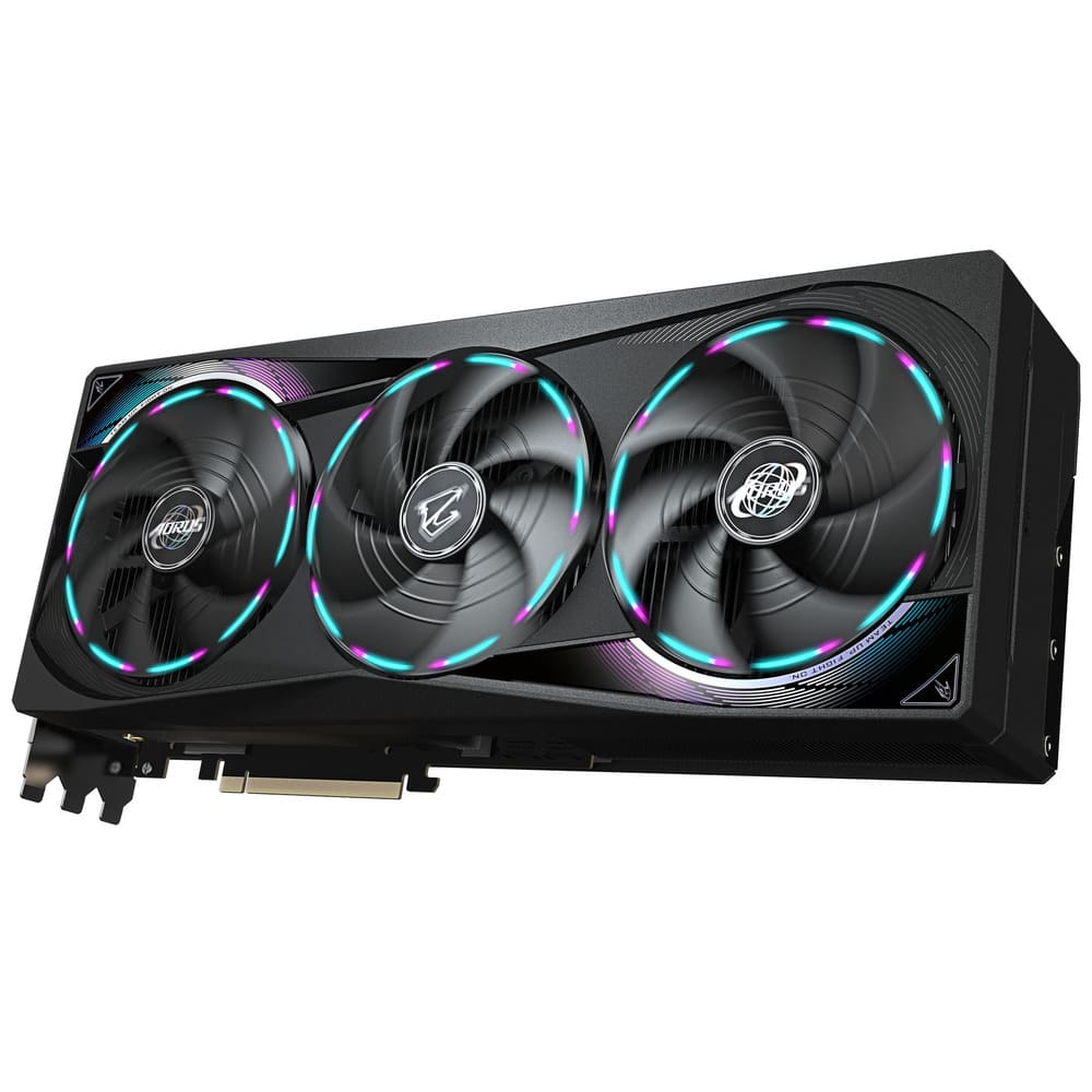 Видеокарта Gigabyte RTX 5070 Ti AORUS MASTER 16G (GV-N507TAORUS M-16GD) [16 ГБ, GDDR7, 256 бит, HDMI, DisplayPort (3 шт)]