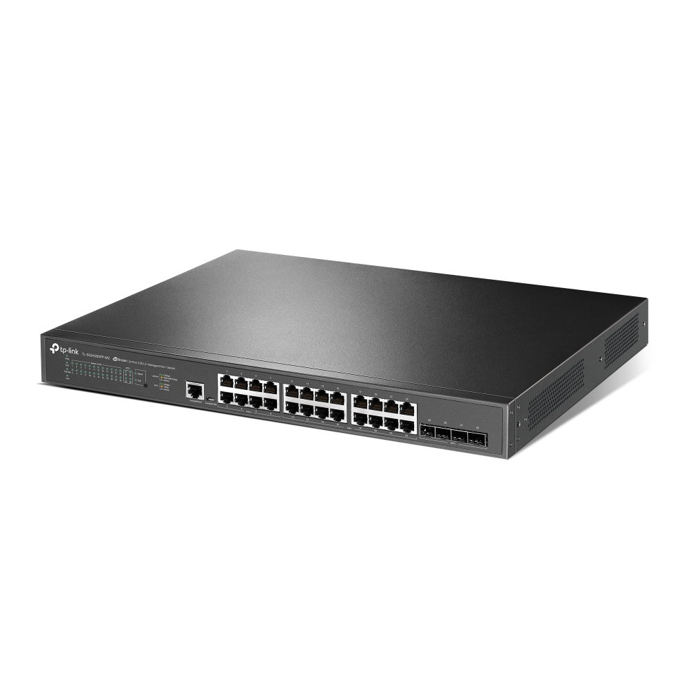 Коммутатор Tp-Link SG3428XPP-M2, PoE++ управляемый 2.5 GbE 28-портовый 