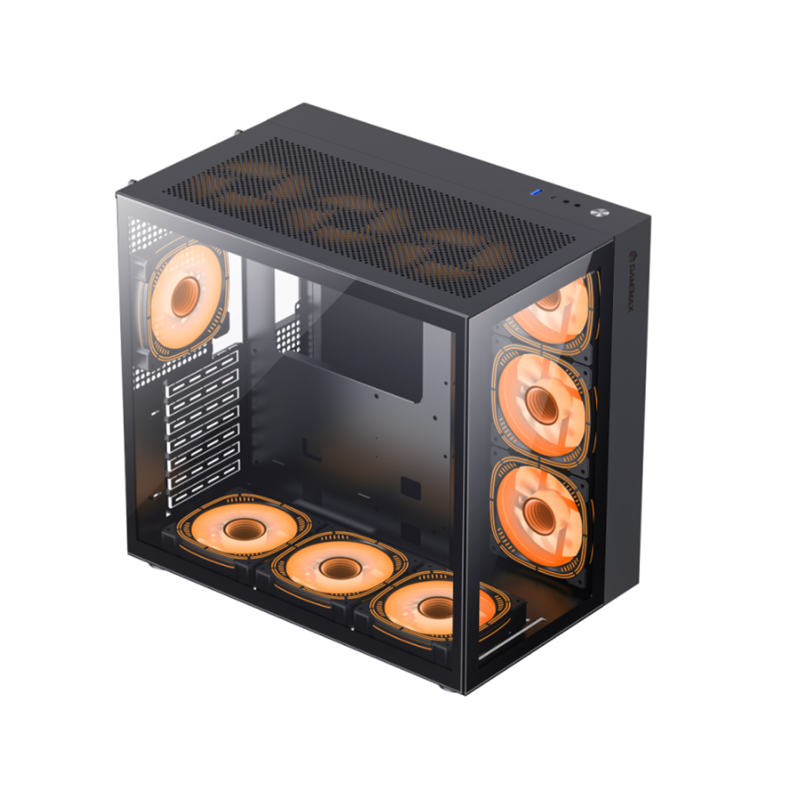 Корпус GameMax Infinity BK (9101-0000R0163) [Midi Tower, черный]