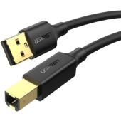 КАБЕЛЬ UGREEN US135 USB TYPE A-B, 1М, M-M, 20846