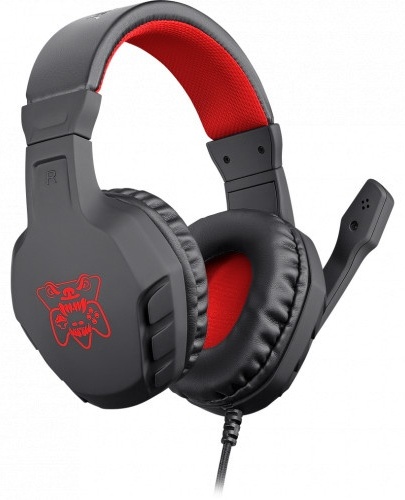 Наушники-гарнитура игровые Defender Сujo черный+красный