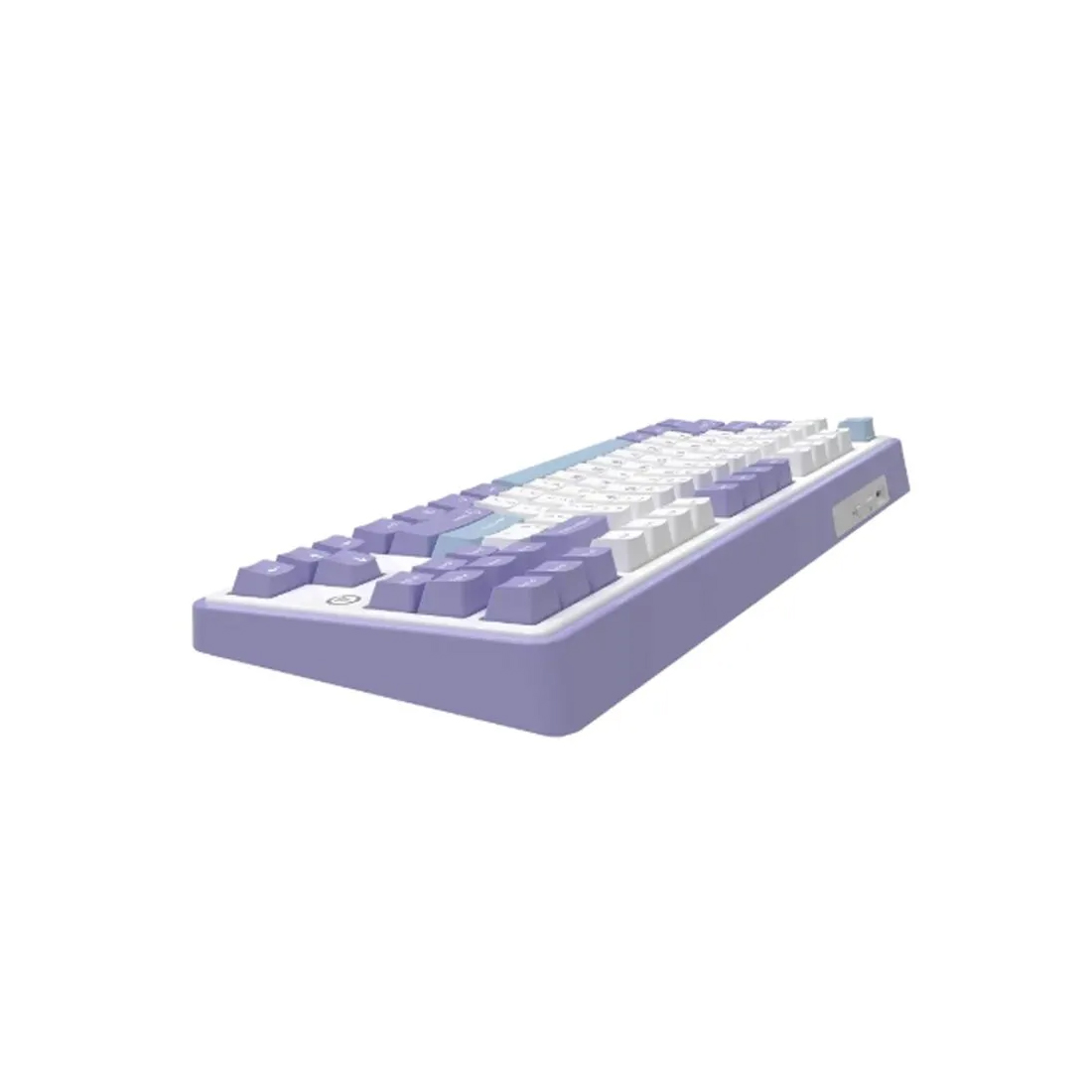 Клавиатура Ajazz AK870 [механическая, проводная + беспроводная, RGB подсветка, Ajazz Gift Switch, белая]