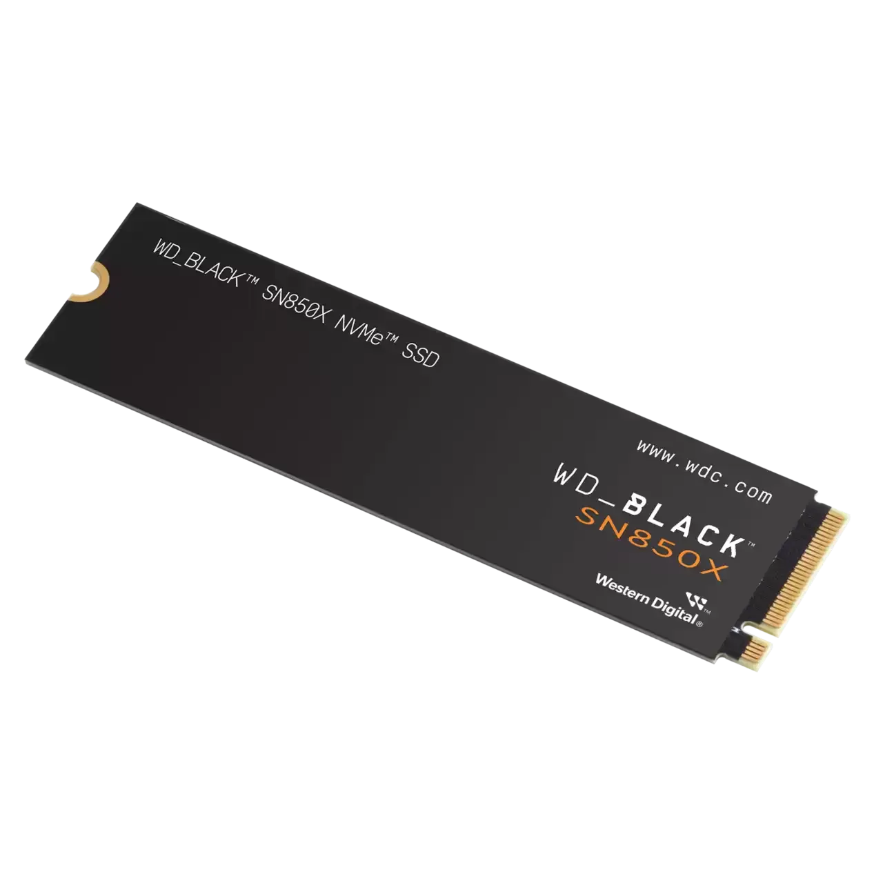 SSD-накопитель Western Digital WD_BLACK SN850X NVMe с радиатором (WDS100T2XHE) [1 ТБ, M.2, PCI-E, 7300/6300 МБ/с, 3D V-NAND]