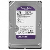 Жесткий диск Western Digital Purple, WD22PURZ, [2 ТБ, 3.5", SATA III, 5400 об/мин, 256 МБ кэш, для систем видеонаблюдения]