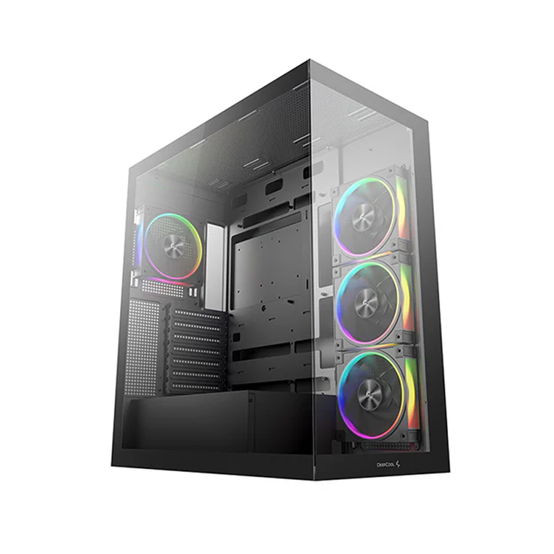 Корпус DeepCool CG580 4F V2 (R-CG580-BKADA4-G-2) [Midi Tower, 4x 120 мм ARGB, черный]