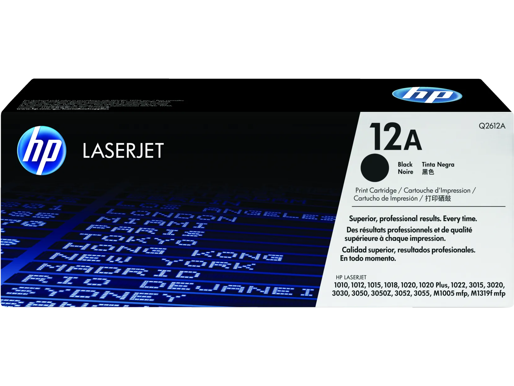 Картридж НP 12A Q2612AC, оригинальный, черный