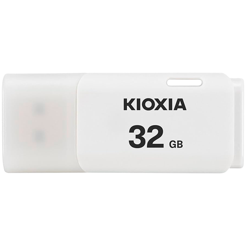 USB Флеш KIOXIA Hayabusa U202 WHITE (LU202W032GG4) 32ГБ, USB 2.0  - RETAIL