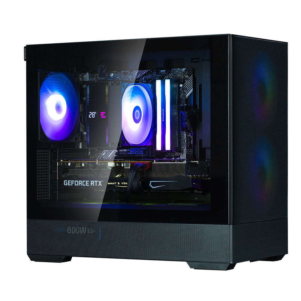 Корпус Zalman P30 AIR (P30 AIR Black) [Mini Tower, черный]