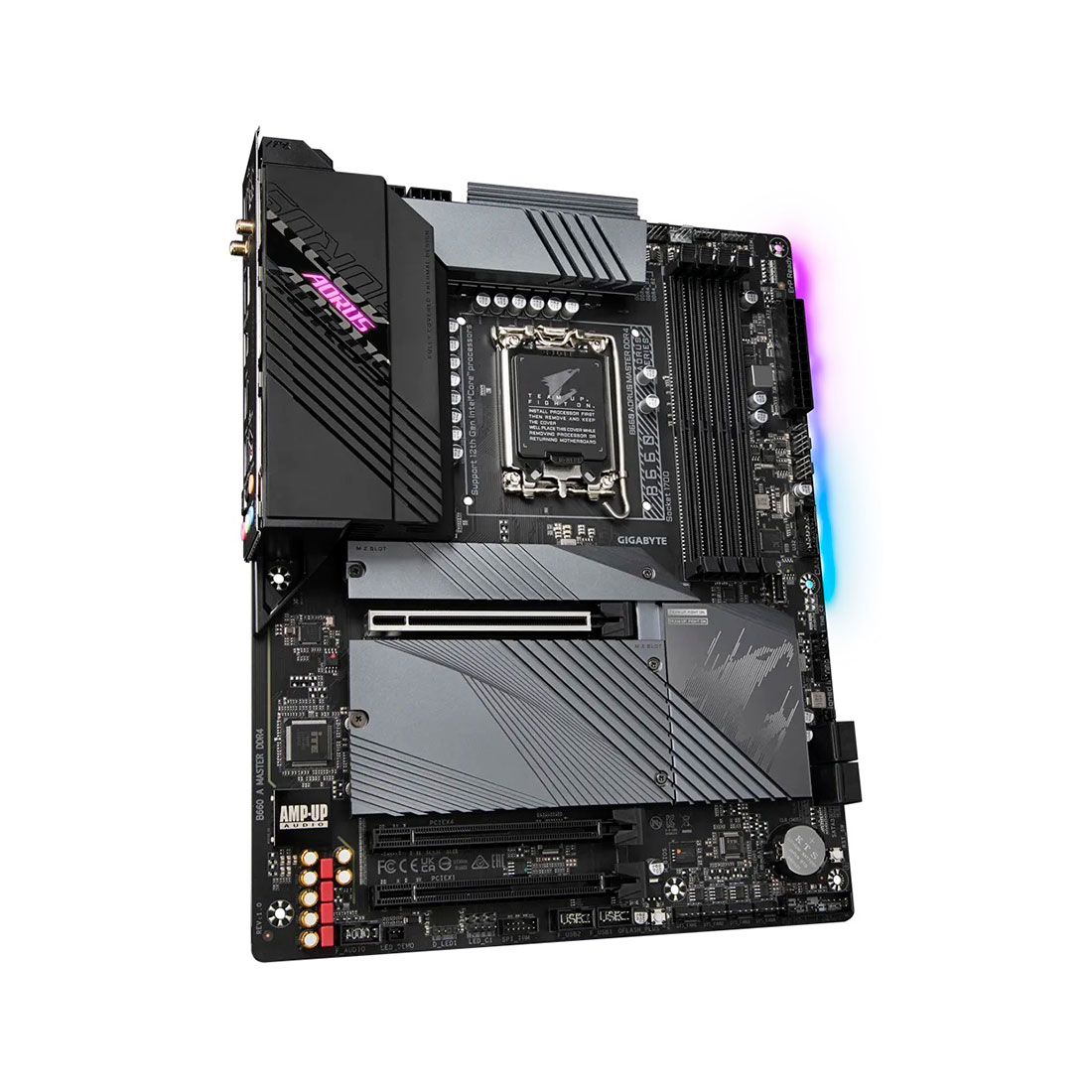 Материнская плата Gigabyte B660 A MASTER DDR4 [LGA 1700, Intel B660, 4xDDR 4, 3xM.2, 3xPCI-E x16, Standard-ATX]