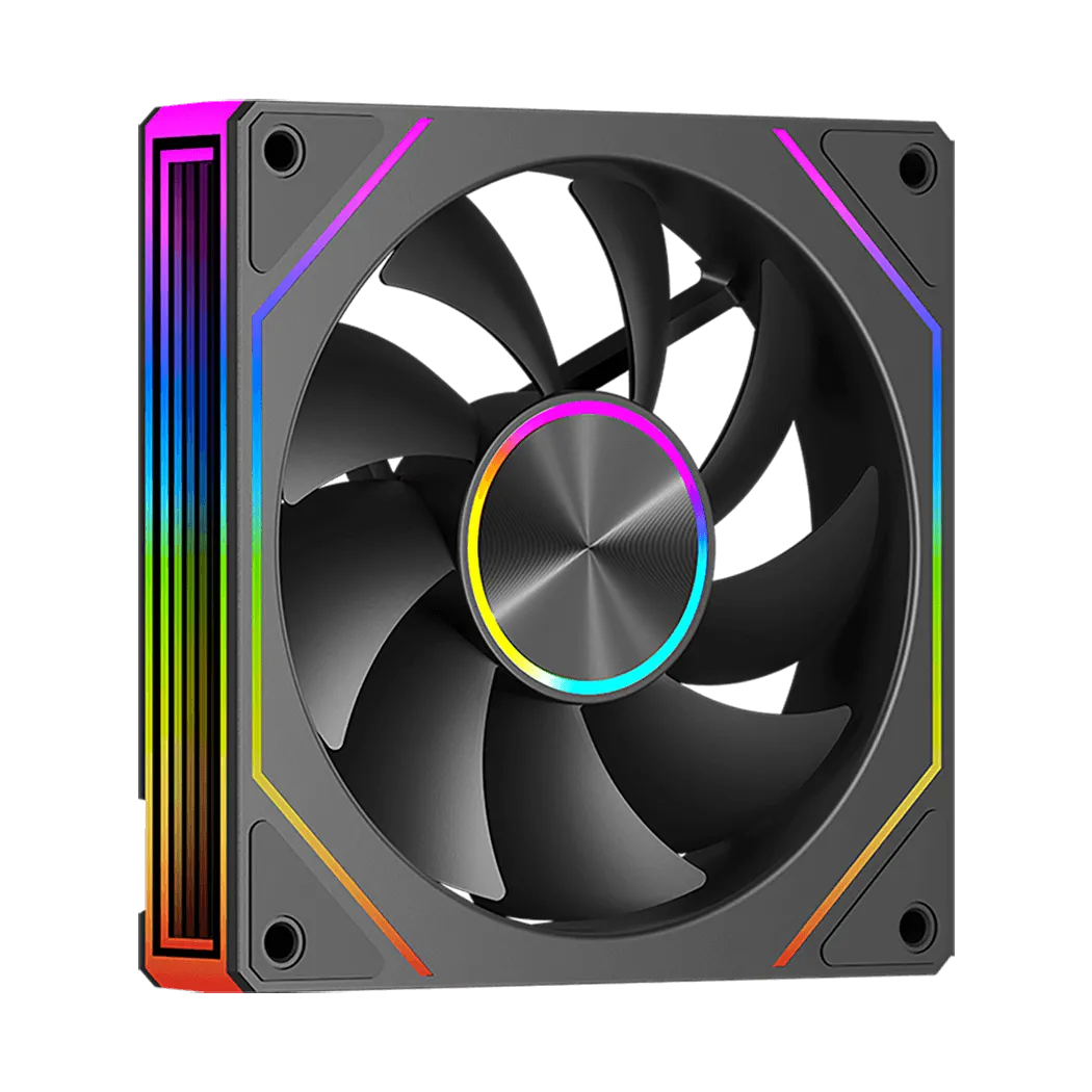 Вентилятор для корпуса PCCooler FG120 ARGB BK [120 мм, 1800 об/мин, 54 CFM, 28 dB, PWM]