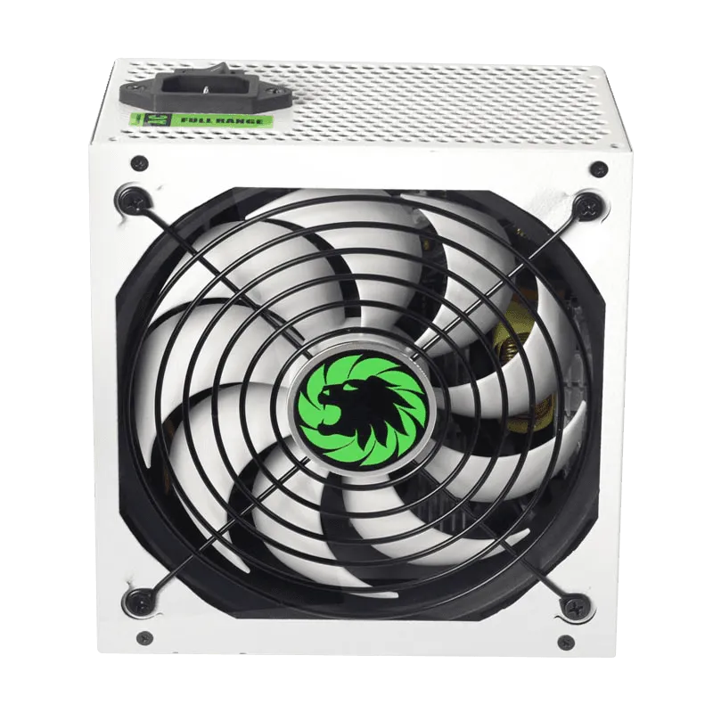 Блок питания Gamemax, GM-600 WT, (12см) 600 Вт с кабелем, белый 