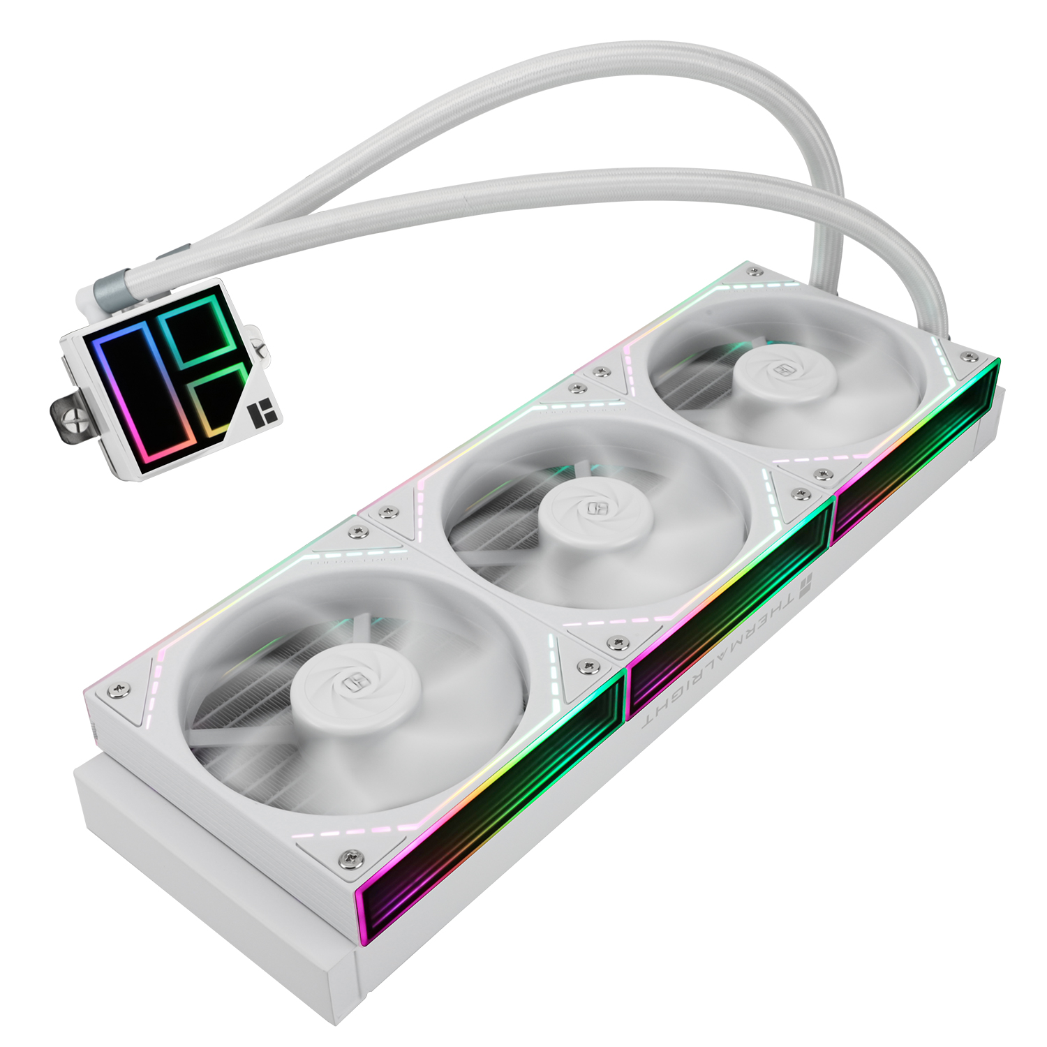 Система охлаждения Thermalright Frozen Infinity 360 WHITE (TL-M12W) [120 мм, 2000 об/мин, 28.2 дБА, 4 pin]