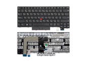 Клавиатура для ноутбука Lenovo ThinkPad T470/ T480/ A475, без подсветки, джойстик, RU, черная