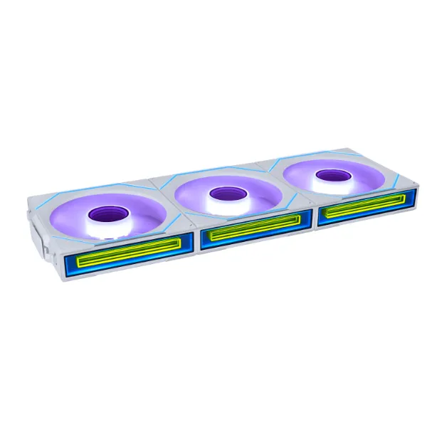 Комплект вентиляторов для корпуса Lian Li UNI FAN SL-INF WIRELESS 120 3x120mm WHITE [120 мм, 2300 об/мин, 67 CFM, 29.2 dBA, PWM]