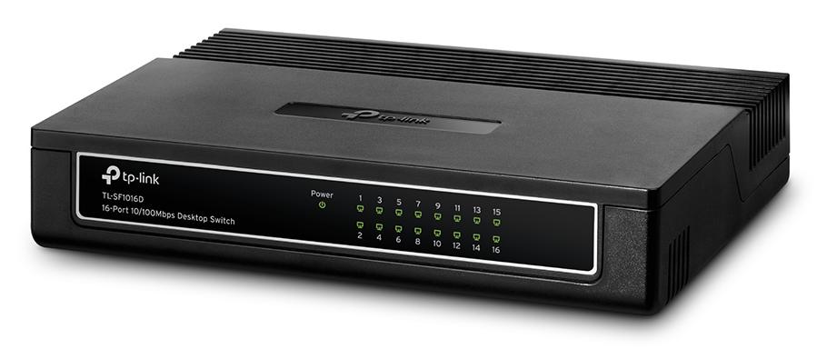 Коммутатор неуправляемый, TP-Link, TL-SF1016D, 16-ports 10/100/ Mbit/s - купить в интернет-магазине Forcecom.kz Коммутатор неуправляемый, TP-Link, TL-SF1016D, 16-ports 10/100/ Mbit/s