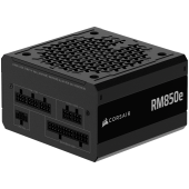 Блок питания Corsair RM850e (CP-9020296-EU) [850 В, 80 PLUS Gold, 6x SATA, 1 x 16 pin (12VHPWR), 3 x 6+2 pin PCIe, 2x 4+4 pin CPU, ATX]