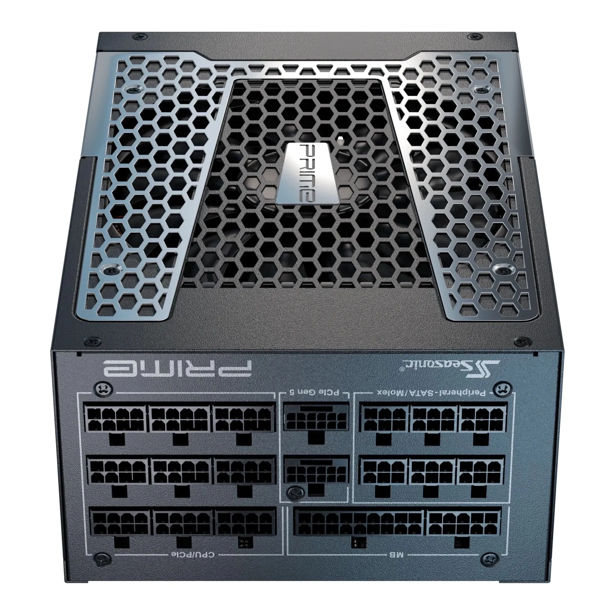 Блок питания Seasonic PX-2200 (SRP-PPX222-A5A22ST) [2200 Вт, 80 PLUS Platinum, 18x SATA, 4x 6+2 pin, 2x 16 pin (12VHPWR) PCIe, 3x 4+4 pin CPU, ATX]
