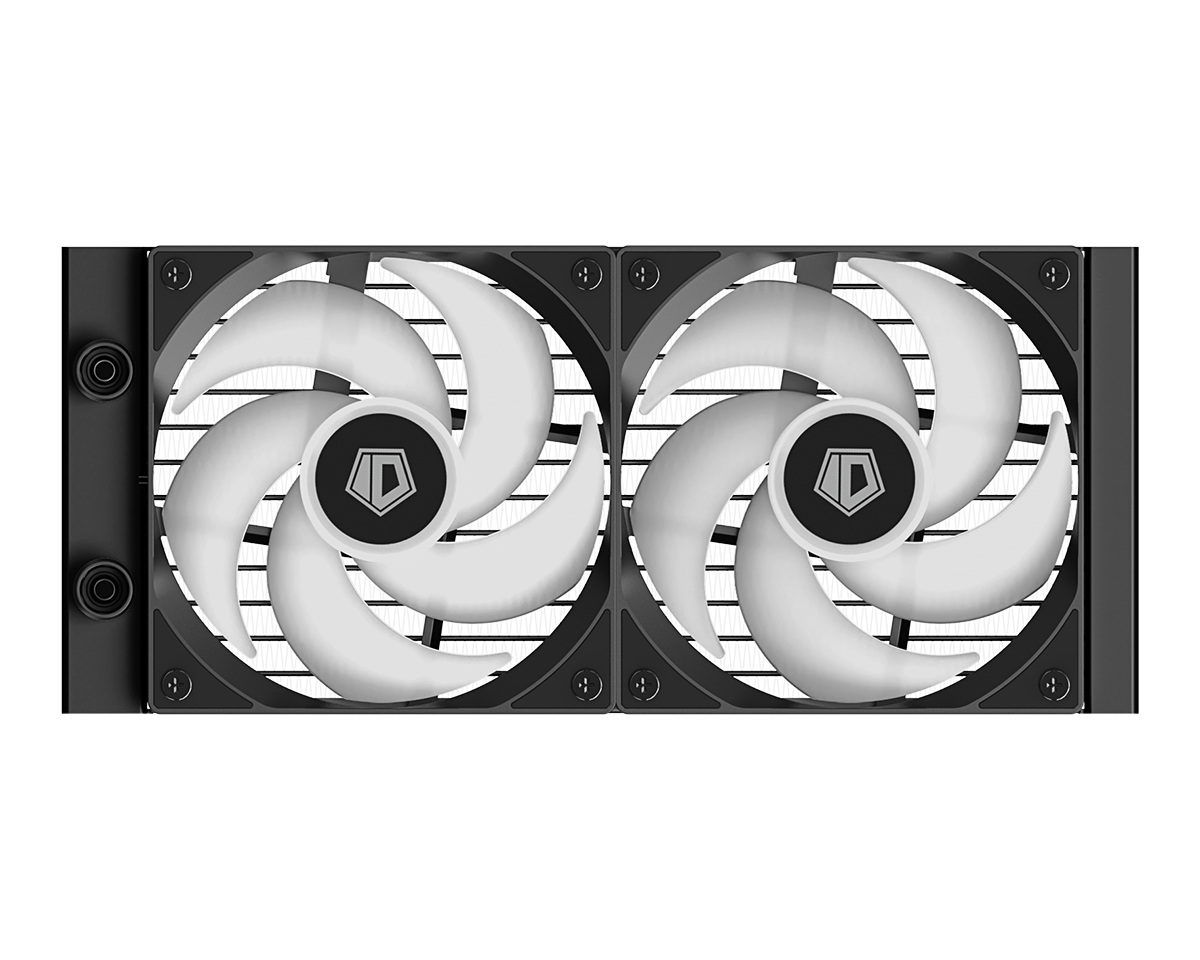 Система охлаждения ID-COOLING FX240 LCD [120 × 120 × 25 мм, 2000 об/мин, 27.2 дБ, 4 pin]