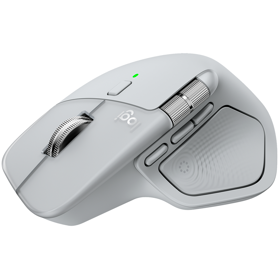 Мышь Logitech MX Master 4 (910-007563) [беспроводная, светодиодная, 8000 DPI, 1000 Гц, серый]