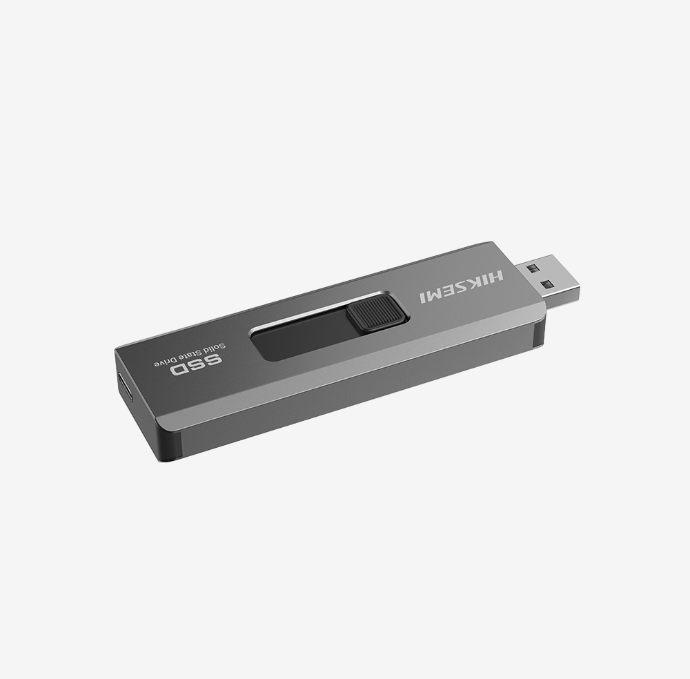 Внешний SSD-накопитель HikSemi HS-USB-S309C 1T U3 [1 ТБ, USB 3.2 Type A, USB 3.2 Type C, 530/450 МБ/с]