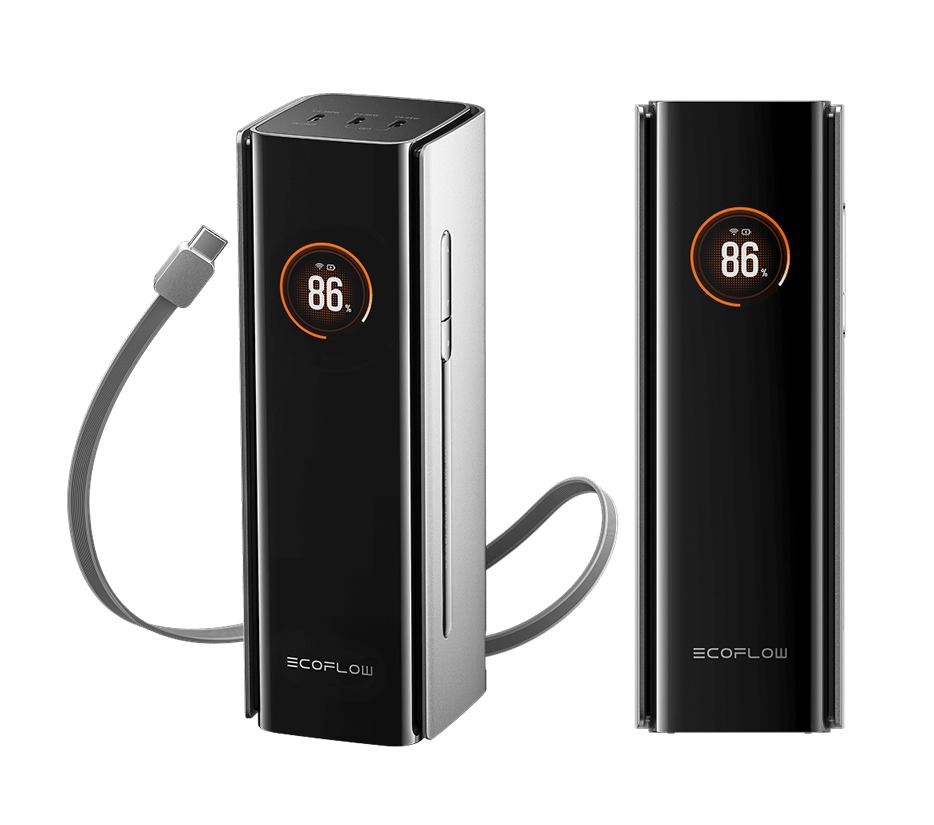 Универсальное зарядное устройство EcoFlow RAPID Pro 27K, 27650mAh,300W,140W Built-in Cable