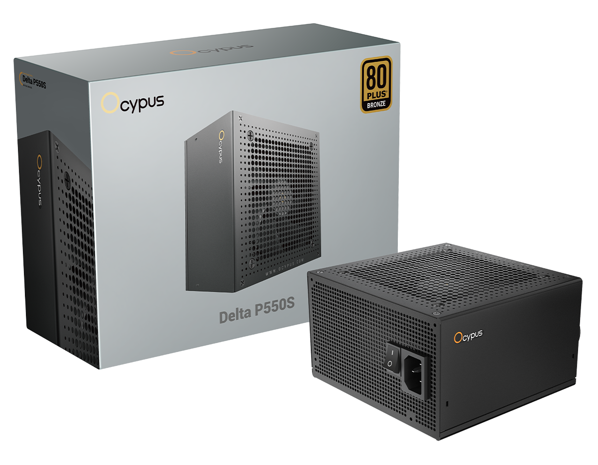 Блок питания Ocypus Delta P550S 550W (Delta-P550S-BDFBK025X-EU) [550 Вт, 80 PLUS Bronze, ATX]