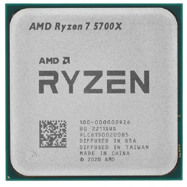 Процессор AMD Ryzen 7 5700X 100-000000926 [AM4, 8 x 3.4 ГГц, TDP 65 Вт, OEM]