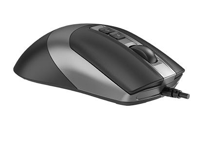 Мышь A4Tech Fstyler FM50S Plus [проводная, светодиодная, 4000 DPI, 1000 Гц, черная]