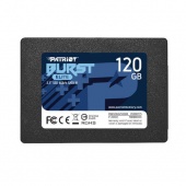 SSD-накопитель Patriot Burst Elite (PBE120GS25SSDR) [120 ГБ, 2.5", SATA III, 450/320 МБ/с, 3D V-NAND]