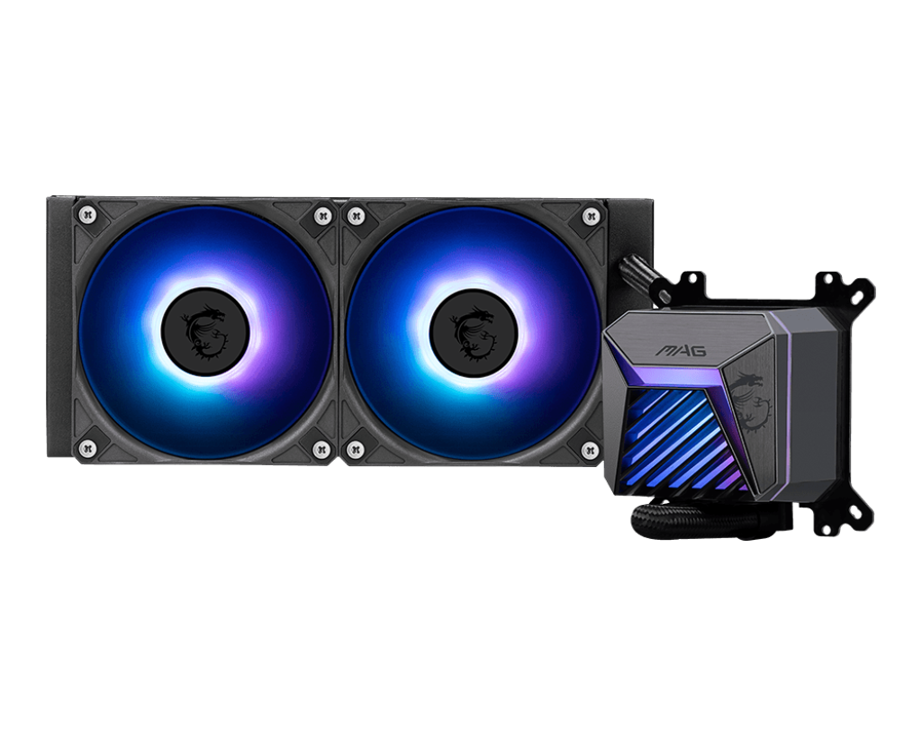 Система охлаждения MSI MAG CORELIQUID A15 240 [120 мм, 2050 об/мин, 28 дБ, 4 pin]