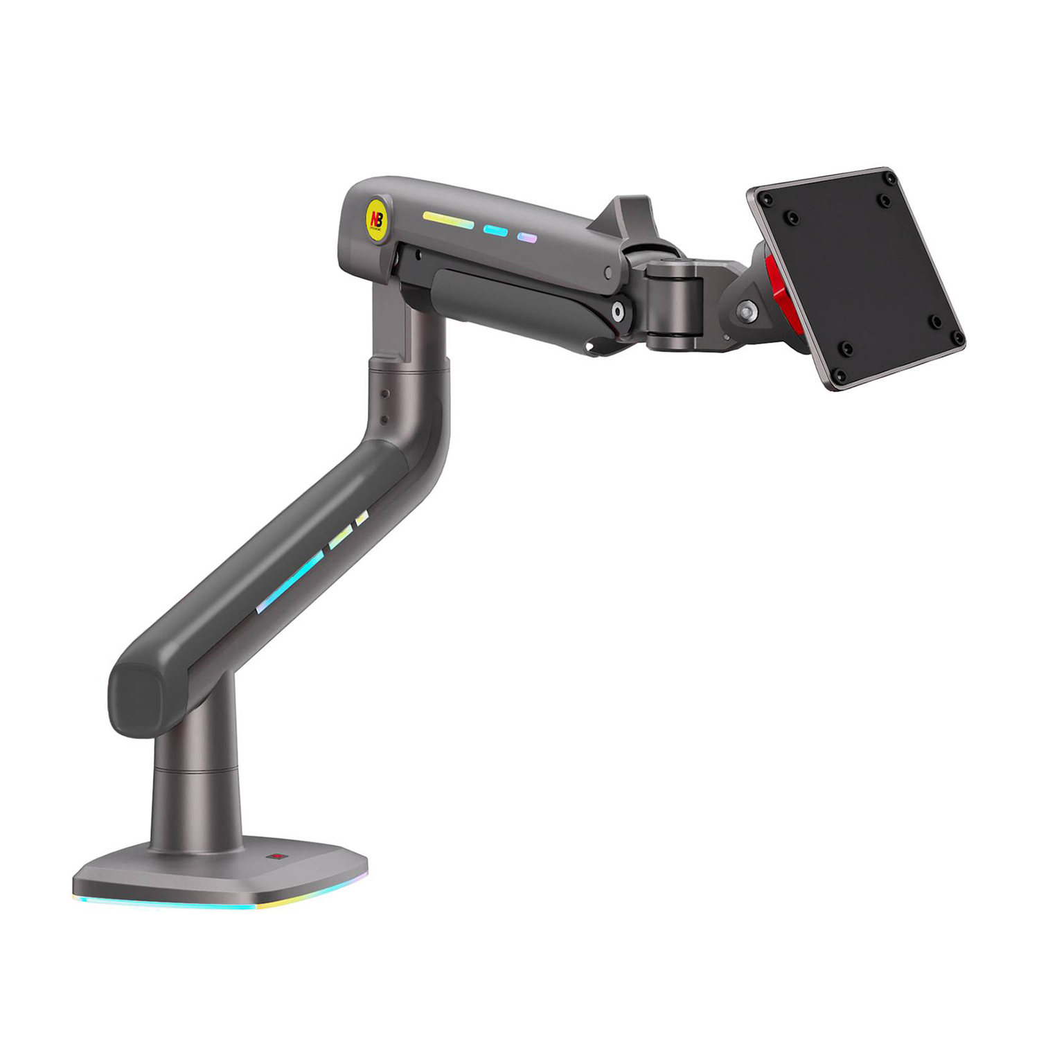 Крепление настольное, North Bayou F5 Черный w/RGB, 32''-60'', 9-20кг, VESA : 100 