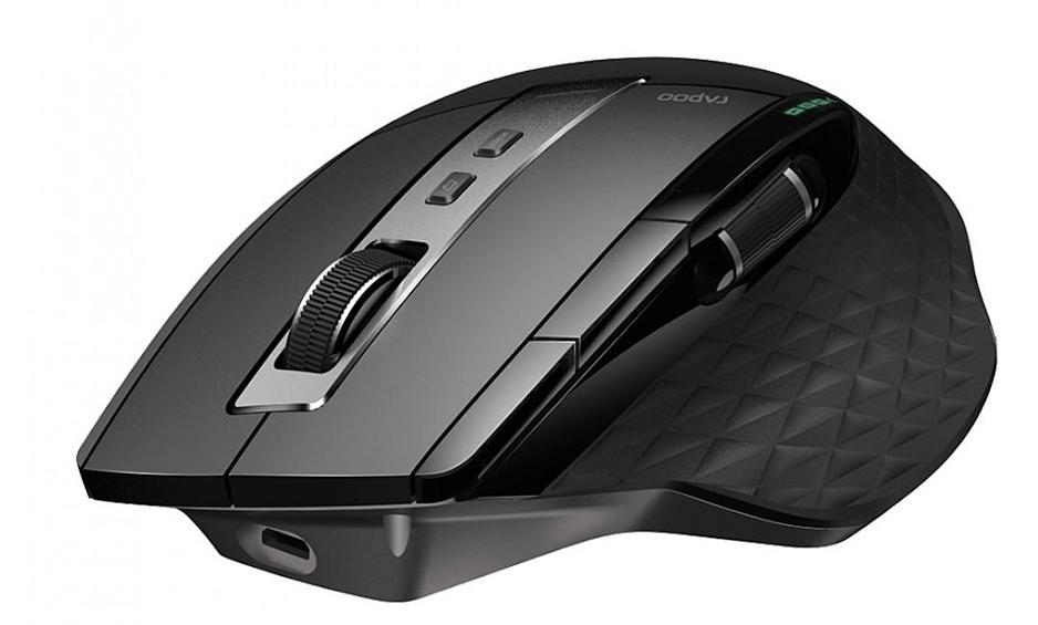 Мышь Rapoo MT750S [беспроводная, светодиодная, 3200 DPI, черная]