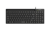 Клавиатура A4Tech Fstyler FX70 [Мембранная, проводная, клавиш -, черная]