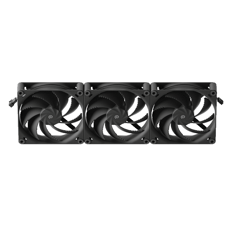 Комплект вентиляторов для корпуса HAVN H12 (HVN-FS-H1230-02-TRI) [120 мм, 2100 об/мин, 72.44 CFM, 32.2 дБА, PWM]