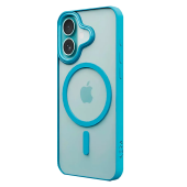 iLeraGo ColorAnt Clear Case, Sky Blue for iPhone 16 (ILGCACLCASB16)