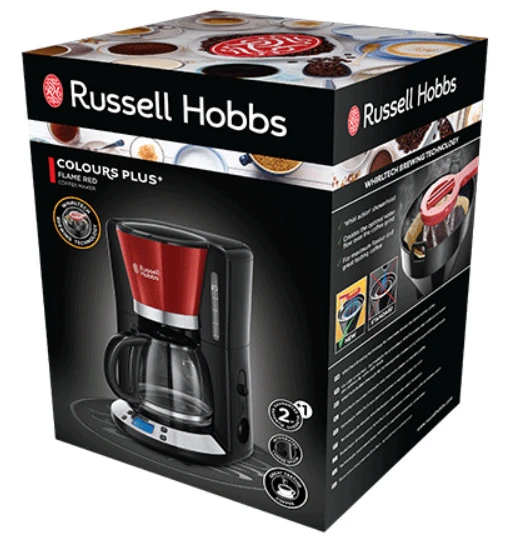 Кофеварка капельная Russell Hobbs 24031-56 красный/черный