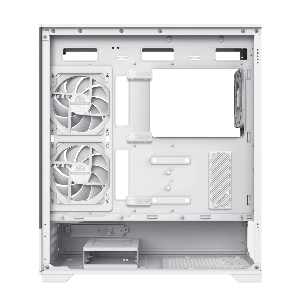 Корпус GameMax VISTA 2 AW White (9101-0800R0039) [Midi Tower, 1 x 120 мм, белый]