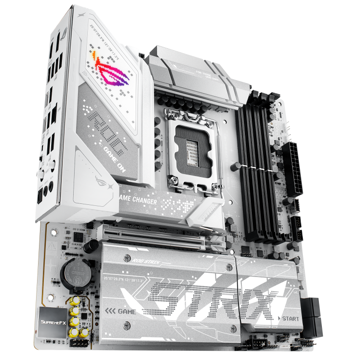 Материнская плата Asus ROG STRIX B860-G GAMING WIFI [LGA 1851, Intel B860, 4xDDR 5, 4xM.2, 1xPCI-E x16, Micro-ATX]