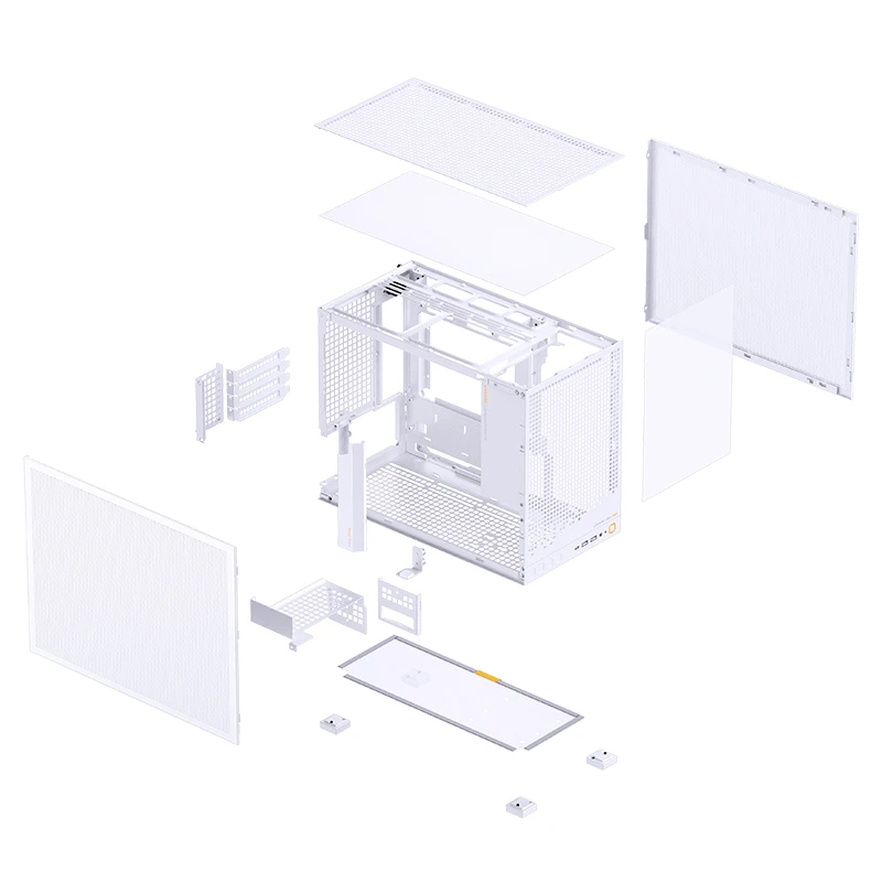 Корпус Jonsbo D32 PRO MESH (D32 PRO MESH White) [Mini Tower, белый]