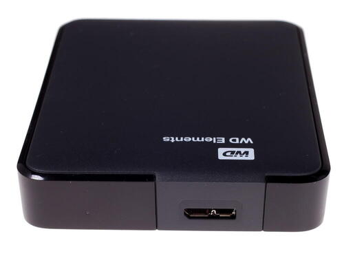 Жесткий диск Western Digital Elements Portable [2 ТБ, 2.5", USB 3.2 Gen 1 (Type-A), 5400 об./мин, кэш - 8 МБ, внешние портативные]