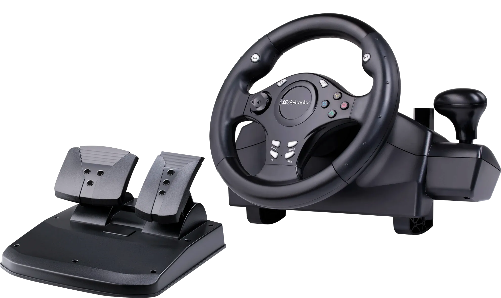 Руль игровой Defender Fanatic (64991) черный