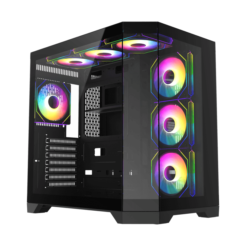 Корпус GameMax Hyper-A [Midi Tower, черный]