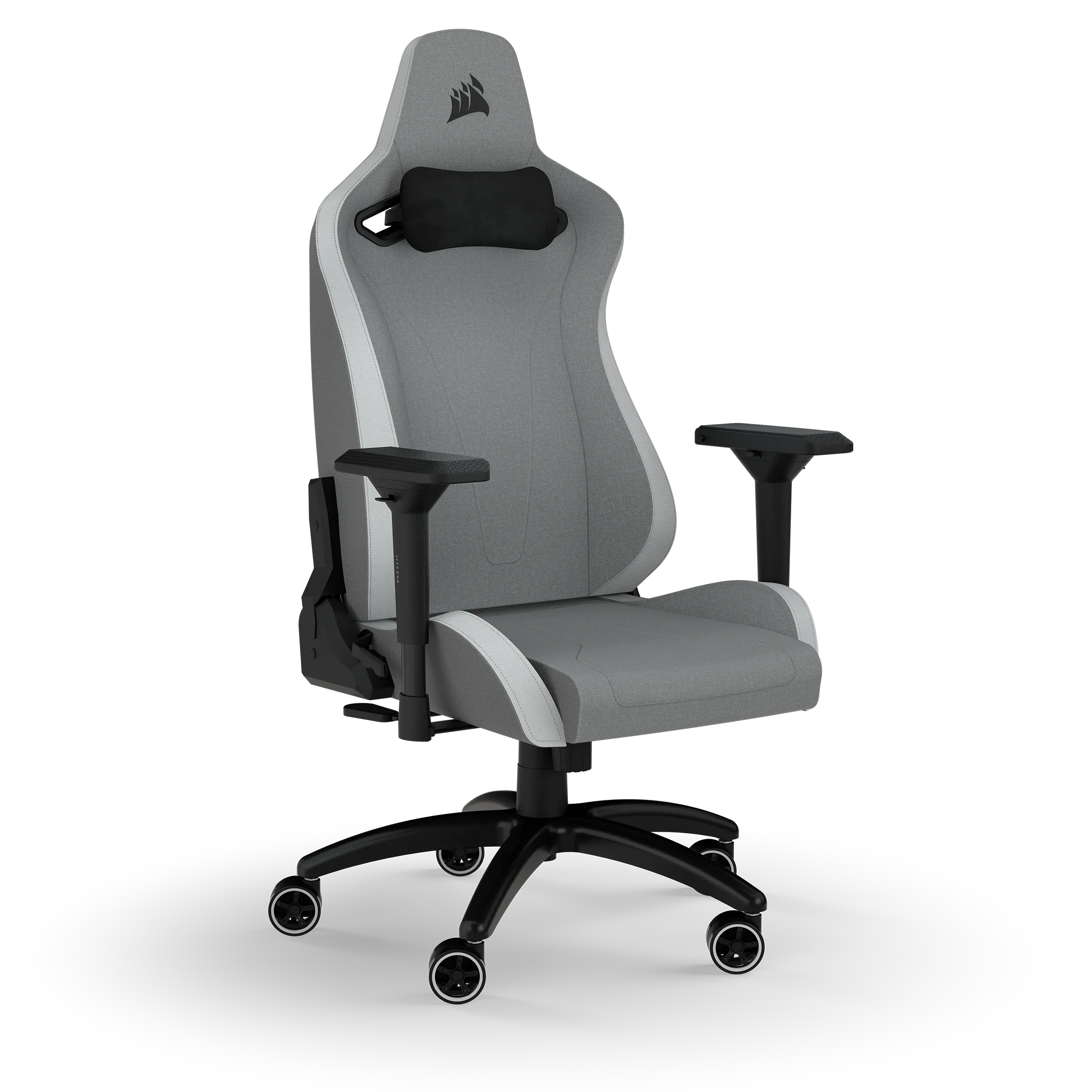 Игровое кресло CORSAIR TC200 Soft Fabric Gaming Chair, Standard Fit (CF-9010048-WW) серый