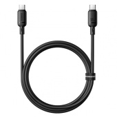 Интерфейсный кабель Baseus Silky Type-C to Type-C 100W 1m Black (P10377704113-00)