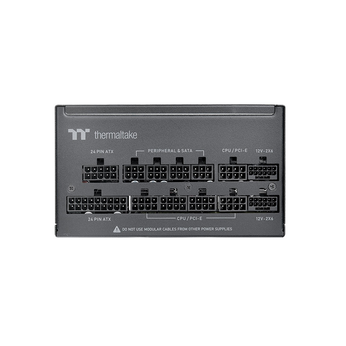 Блок питания Thermaltake Toughpower PT 1200W (PS-TPP-1200FNFAPE-1) [1200 Вт, 80 PLUS Platinum, 6x SATA, 1 x 16 pin (12VHPWR), 4 x 6+2 pin PCIe, 2x 4+4 pin CPU, ATX]