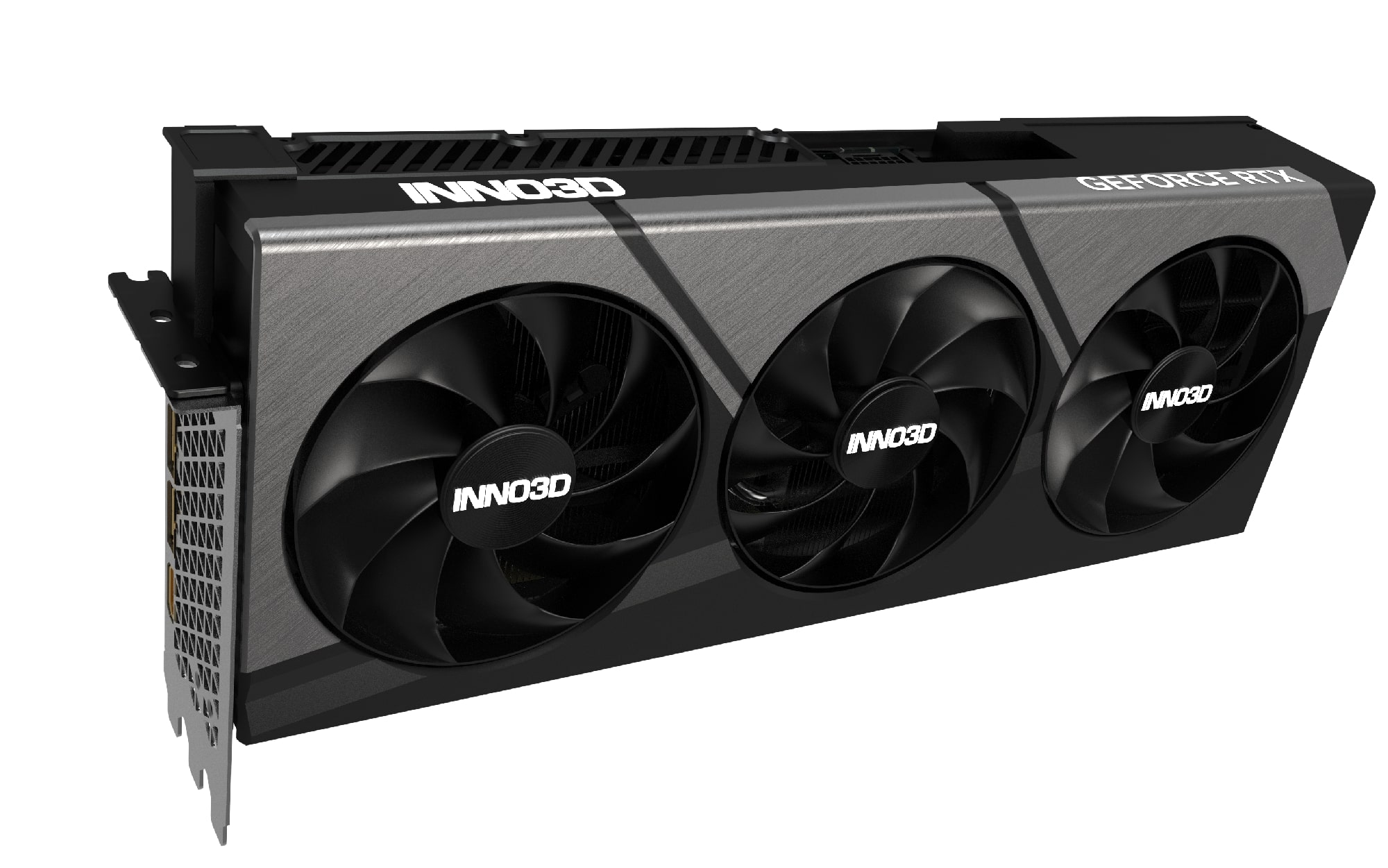 Видеокарта Inno3D GeForce RTX4090 X3 OC (N40903-246XX-18332989) [24 ГБ, GDDR6X, 384 бит, 2235 МГц, 2550 МГц, HDMI, DisplayPort (3 шт)]