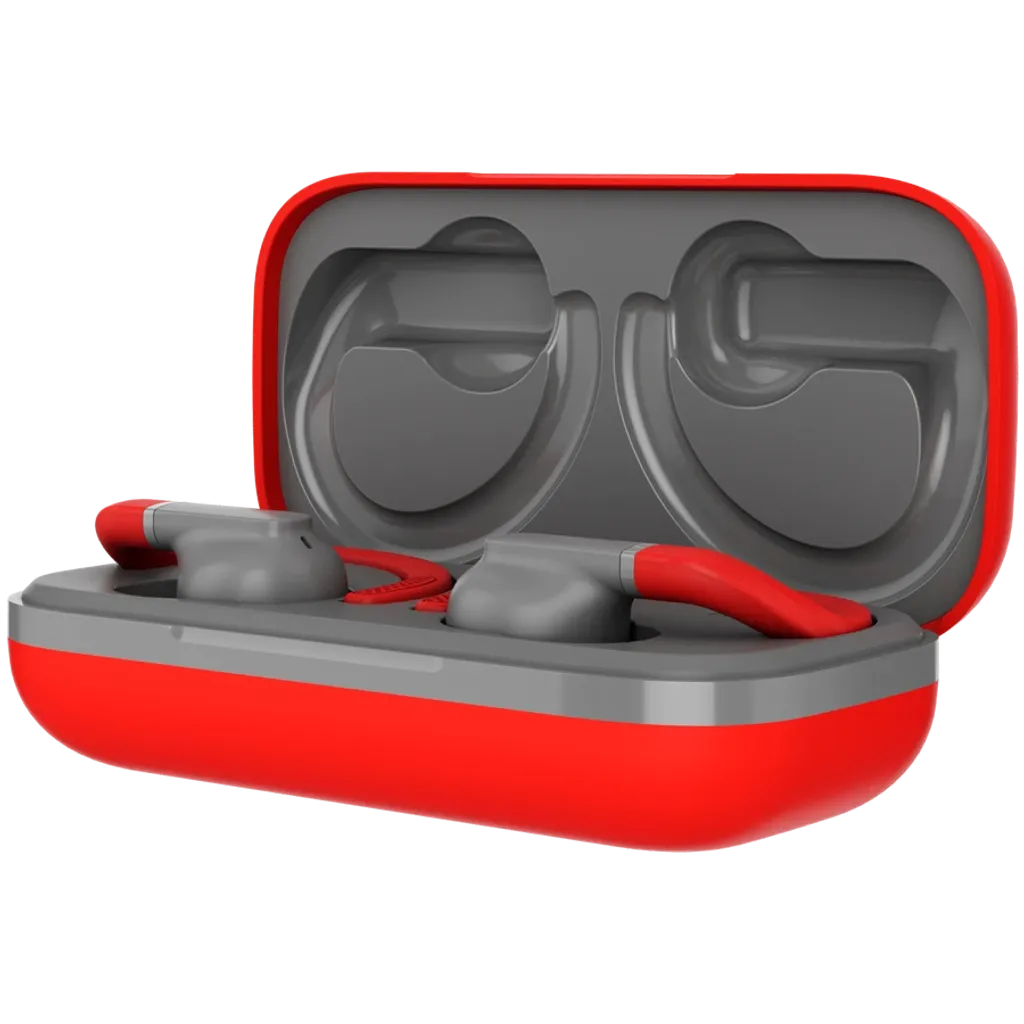 Беспроводные наушники CANYON headset OnRun 11 Sport Wireless charge Красный