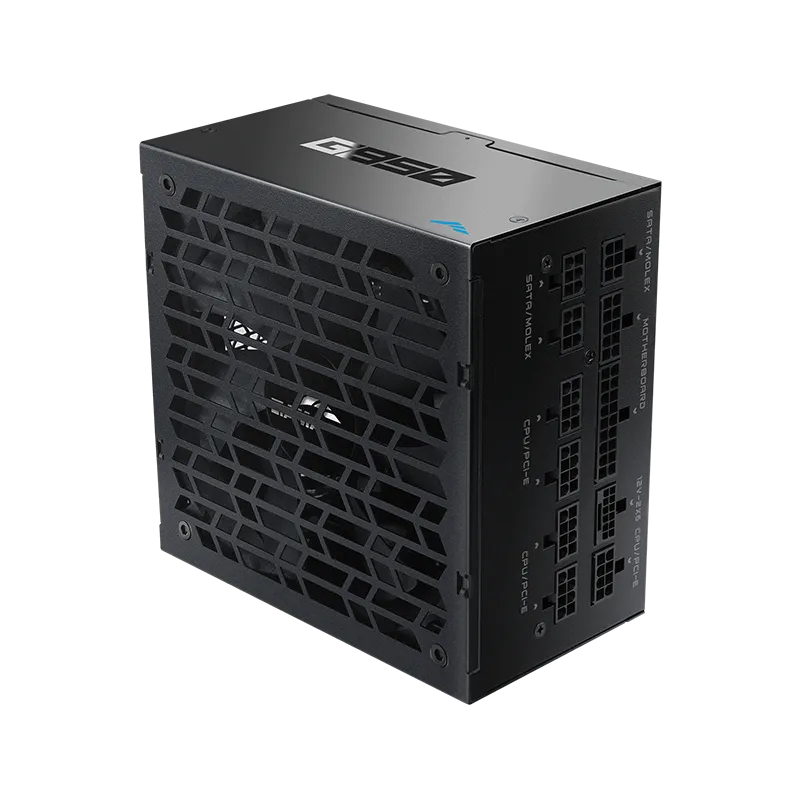 Блок питания Sama G850 Black [850 Вт, 80 PLUS Gold, 6x SATA, 1 x 16 pin (12VHPWR), 3 x 6+2 pin PCIe, 2x 4+4 pin CPU, ATX]