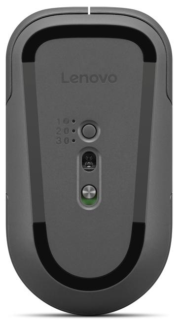 Мышь Lenovo Wireless Multi-Mode Pro Plus Mouse 6050 (4Y51S61878) [беспроводная, светодиодная, 4000 DPI, серый]